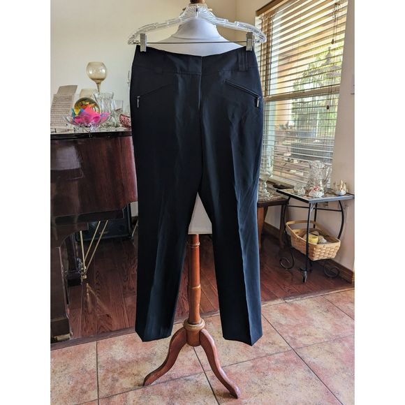 NWT Peter Nygard black dress pants Sz 4